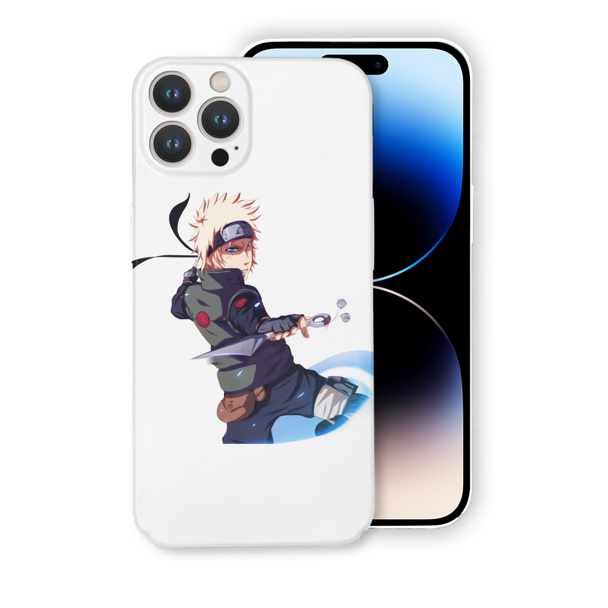 （画像用） NARUTO -ナルト- 波風 ミナト Namikaze Minato 【iPhone 14シリーズ対応】ハードケース